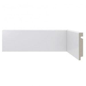 Rodapé Poliestireno Moderna 451 7cmx2,4m Branco Santa Luzia