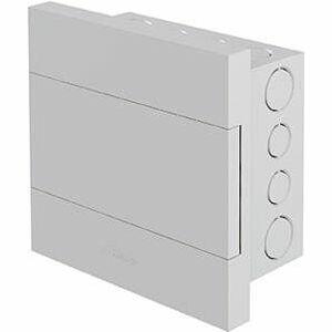 Quadro Distribuição 8 Disjuntor Pvc Liso Com Barramento Branco Amanco