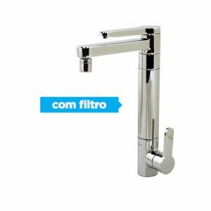 Torneira de Mesa com Filtro Twin Deca 1/2" Cromada
