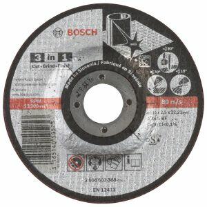 Disco de Corte para Metal 3 em 1 Grão 30 115x2,5mm Bosch