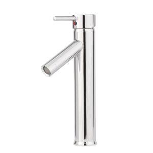 Torneira Misturador Monocomando para Banheiro de Mesa Bica Média 1/2" Fonte Cromado Addra