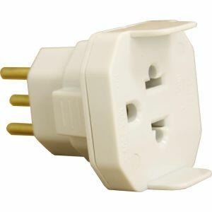 Adaptador Fame 1 Módulo 2P+T 10A 250V~ Branco
