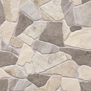Piso Cerâmico Breccia Gray Bold Externo 53x53 Ilhabella