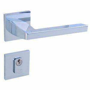 Fechadura Roseta Externa 55mm Karli Cromado 745-90 Pado
