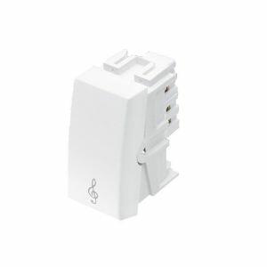 Módulo Campainha Fame Elegance Branco 16A