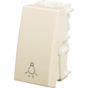 Módulo Pulsador Minuteria Fame Elegance Branco 16A
