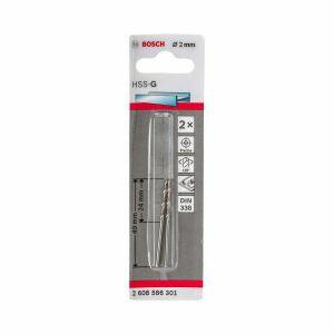 Broca Aço Rápido HSS-G DIN 338 para Metais 2x24mm Bosch