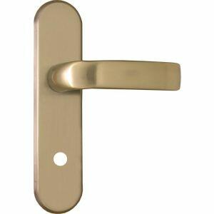 Fechadura Espelho para Banheiro Home 40mm Bronze Latonado 4173 Aliança