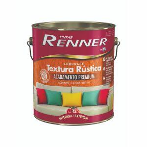 Textura Acrílica Renner Ardonare Rústica Premium 4,8kg Branco Fosco