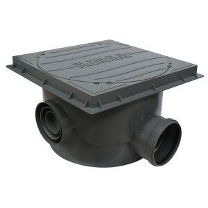 Caixa de Inspeção para Esgoto Dn 100x300mm Cinza Plastilit