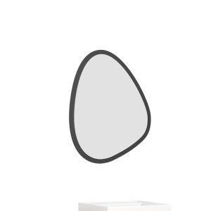 Espelheira para Banheiro MDF Castor Plomo/Parquet 55cm C-Linea