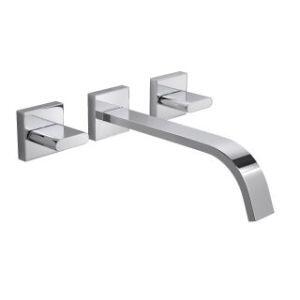 Torneira Misturador para Banheiro de Parede 1/2" Polo Cromado Deca