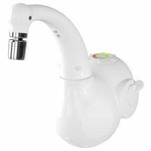 Torneira Elétrica Lumen para Parede 5500W Branca Hydra Torneira Elétrica Lumen para Parede 5500W Branca Hydra