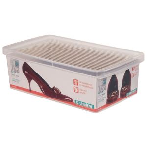 Caixa Organizadora transparente 6,9L M 20,5x36x11,5cm