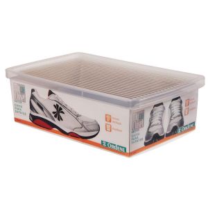Caixa Organizadora Transparente 10,3L G 24x36x11,5cm