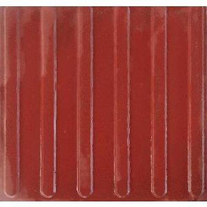 Lajota para Guia Podotatil 5 Peças Vermelha 45x45 Machado Pré-Moldados