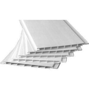 Forro PVC Frisado 8mmx10cmx3m Gemini Branco Neve Plastilit