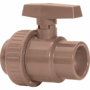 Registro Esfera 50mm Soldável Marrom Amanco