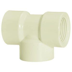 Tee 3/4" Pvc Roscável Branco Amanco