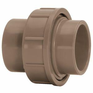 União 50mm Pvc Soldável Marrom Amanco