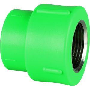 Adaptador 20mmx1/2" Ppr Verde Femea Amanco