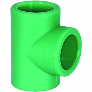 Tee 32mm Ppr Verde Amanco