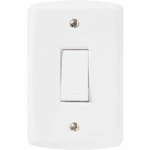 Conjunto Interruptor Lux2 1 Módulo Simples 10A Branco Tramontina