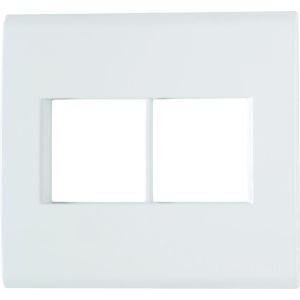 Placa 4"x4" Tramontina Liz 4 Módulos Branca Horizontal/Vertical