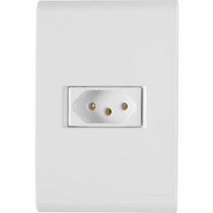 Conjunto Tomada Liz 1 Módulo 2P+T 20A BrancoTramontina