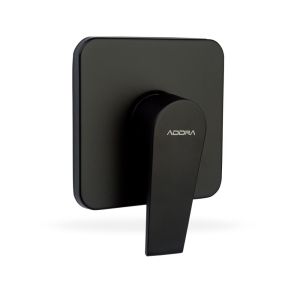 Misturador Base Monocomando para Chuveiro 1/2" Livo Preto Addra