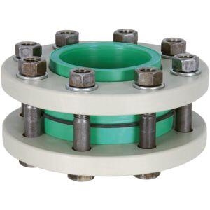 União 63mm Flangeada Ppr Verde Amanco