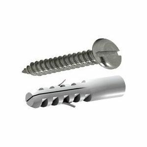 Bucha Universal com Parafuso 8mm 4 Peças Bemfixa Bucha Universal com Parafuso 8mm 4 Peças Bemfixa