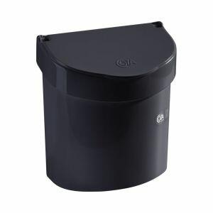 Lixeira de Plástico para Pia Brinox Retro 2,7L Preta