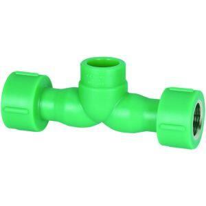 Tee Mist 20mmx1/2" Fff Ppr Verde Amanco