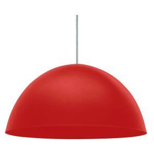 Pendente Taschibra 1 Lâmpada TD 821 E27 Vermelho