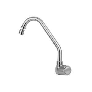 Torneira para Cozinha de Parede Bica Alta 1/2" 1167 Fluxo Cromado Addra