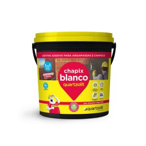 Adesivo Chapix Blanco para Argamassa e Chapisco 3,6L Quartzolit