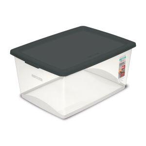 Organizador c/Tampa My Closet Rosé 60L 41x60x30,5cm
