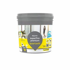 Rejunte Superfino Quartzolit Cinza Platina 2kg