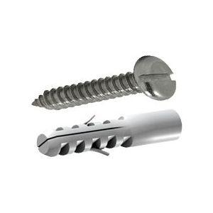 Bucha para Concreto com Parafuso Bemfixa 6mm 10 Peças 3142
