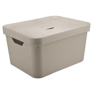 Caixa Organizadora Cube Ou 32L 24,5x46x36cm Nude