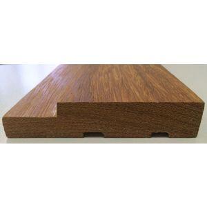 Jogo Batente/Caixilho Madeira Angelim 13cm Madeireira Real Park