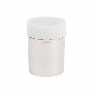 Queijeira Polvilhador Espelhado Inox 7cm Casa&Ideia