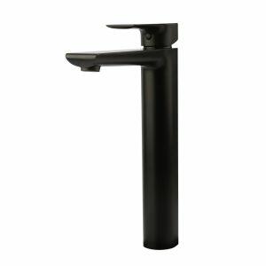 Torneira Misturador Monocomando para Banheiro de Mesa Bica Alta 1/2" Metal Arion Black Addra