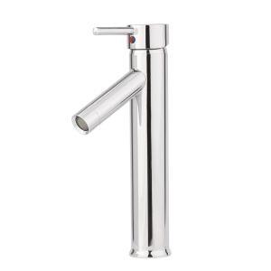 Torneira Misturador Monocomando para Banheiro de Mesa Bica Média 1/2" Fonte Cromado Addra