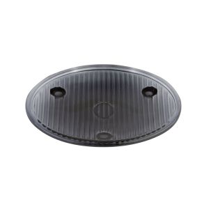 Saboneteira Mesa Texturik Vidro Fume Casa&ideia