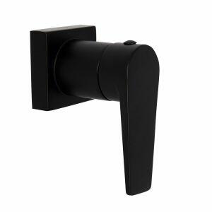 Acabamento para Registro 1/2" A 1" Livo Base Docol e Deca Black Matte Addra