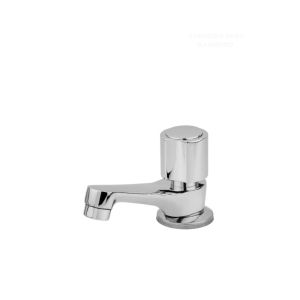 Torneira para Banheiro de Mesa Bica Baixa 1/2" 1194 Fluxo Cromado Addra