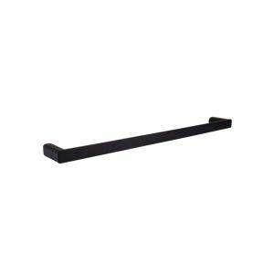 Porta Toalha Barra 60cm Metal Arion Black Addra