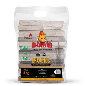 Graveto Ki-Carvão 3kg